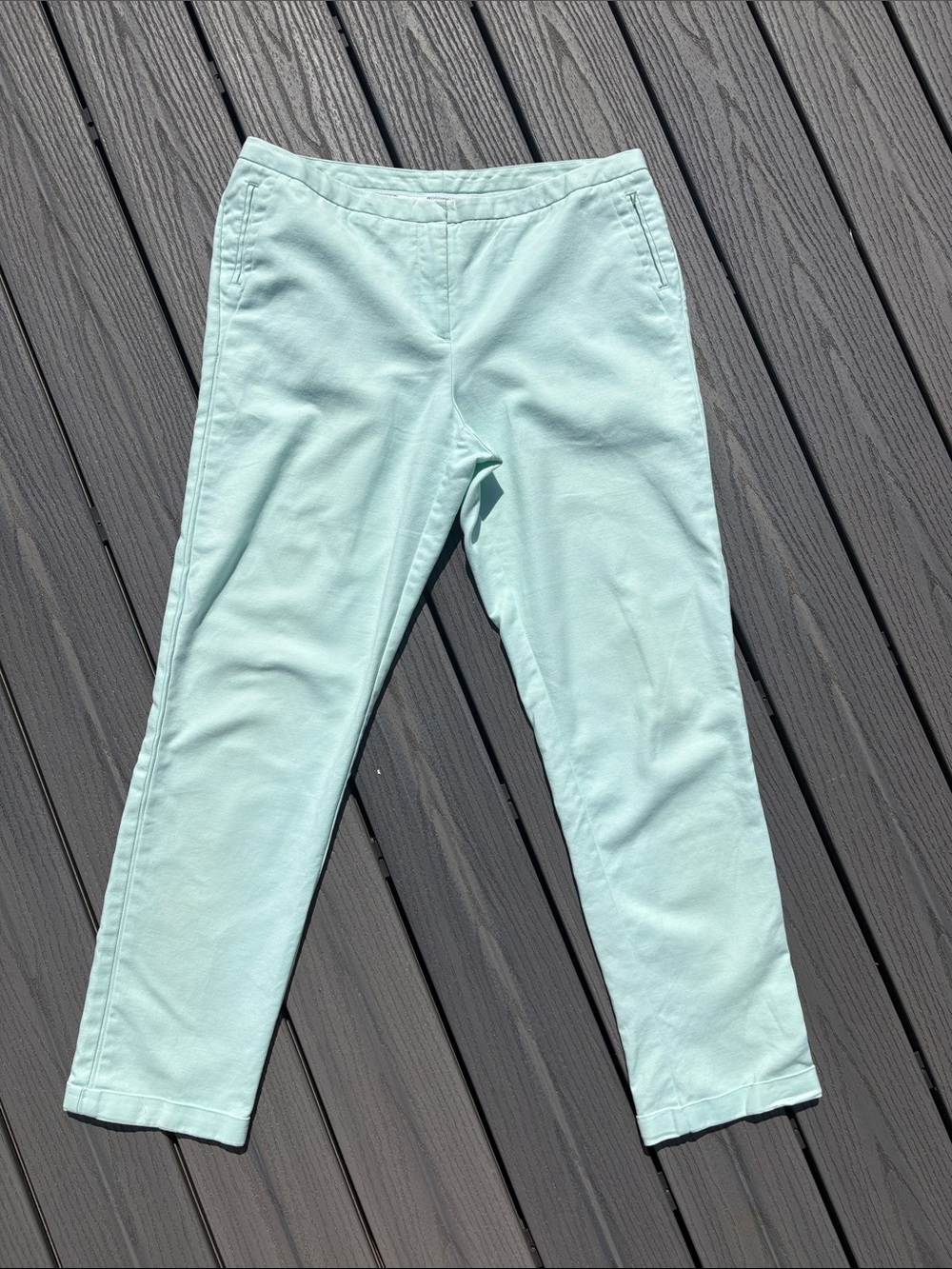Worthington Mint Cropped Ankle Pants